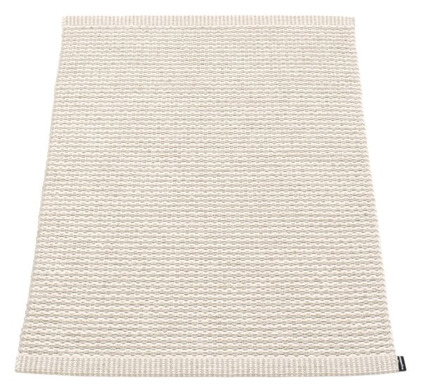 Krem unutarnji i vanjski tepih 60x85 cm Mono Linen Vanilla – Pappelina