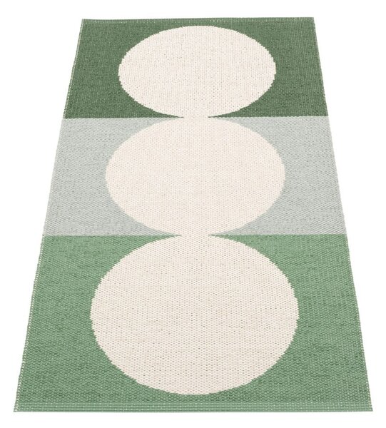 Zeleni/krem unutarnji i vanjski tepih 70x140 cm Otto Herb – Pappelina