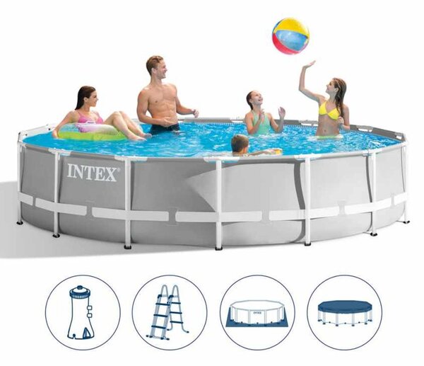 Intex bazen Prism Frame s metalnom konstrukcijom 457 x 107 cm - 26724NP
