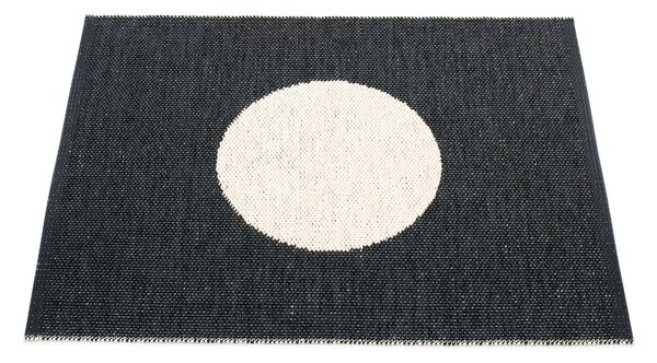 Crno-bijeli unutarnji i vanjski tepih 70x90 cm Vera Black – Pappelina
