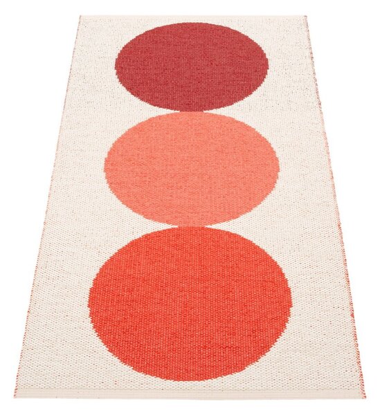 Crveni/krem unutarnji i vanjski tepih 70x140 cm Otto Berry – Pappelina