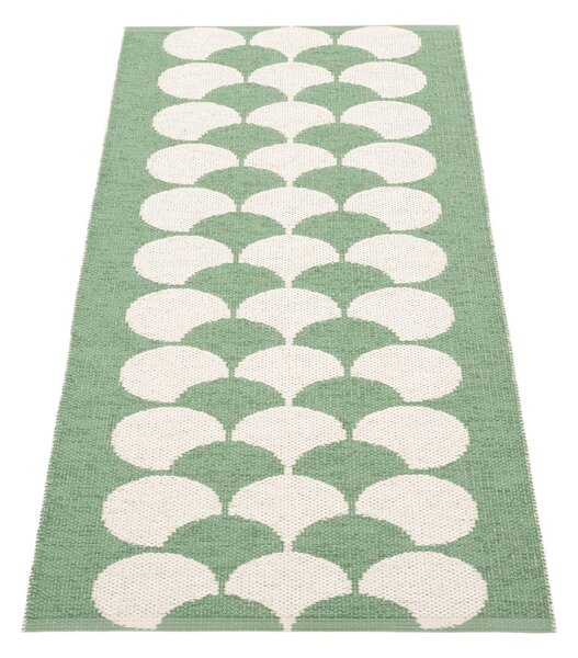 Zelena/krem unutarnja i vanjska staza 70x150 cm Poppy Oregano – Pappelina