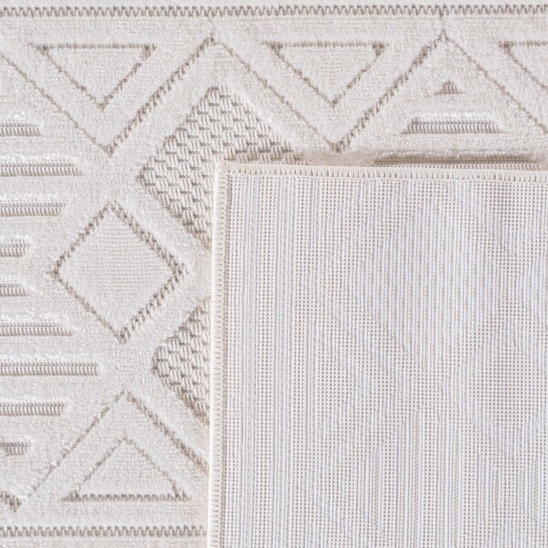 Krem unutarnja i vanjska staza 80x250 cm Doha 1652 Cream – Ayyildiz Carpets