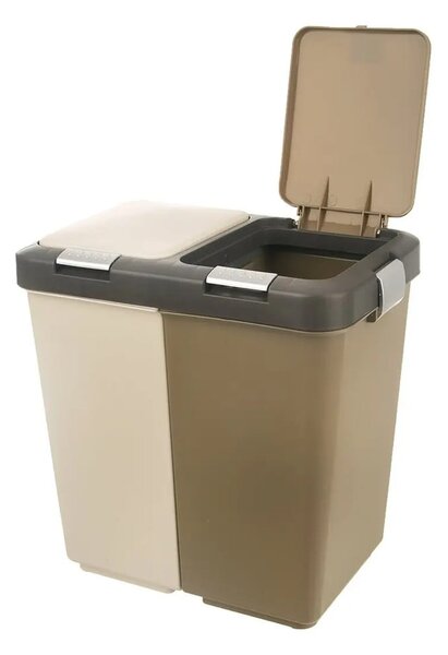 Dvostruka kanta za sortirani otpad Orion Duo Dust, 20 l