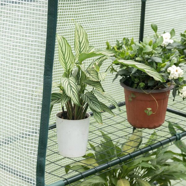 Plastenik od folije 143x143x195 cm 130 g/m²