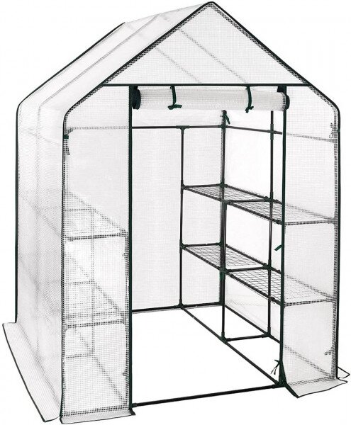 Plastenik od folije 143x143x195 cm 130 g/m²