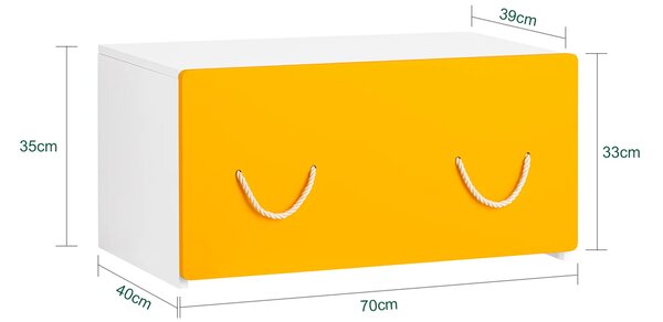 Dječja kutija za igračke 70x40x35cm