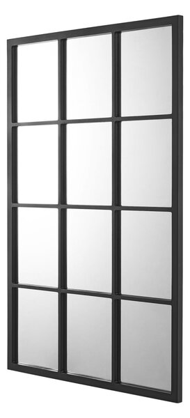 Zidno ogledalo Cupello 90x60 cm - Crna