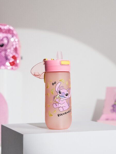 Sinsay - Boca za vodu s ručkom i slamkom Lilo & Stitch