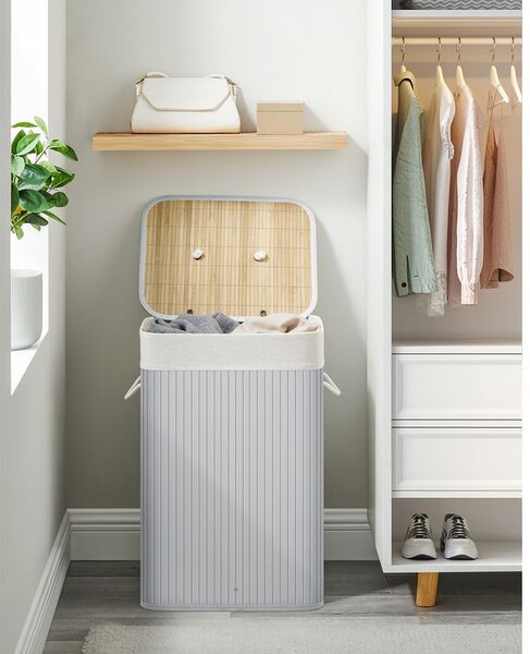 Košara za rublje s poklopcem od 72 litre