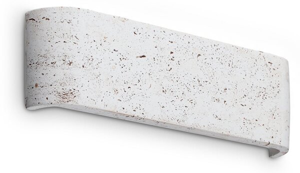 IDEAL LUX Ideal Lux Delta LED zidna svjetiljka, betonska završna obrada, širina 30 cm,, Smeđa / hrđa, Dnevni boravak/blagovaonica, Beton, Zidni kvadrat