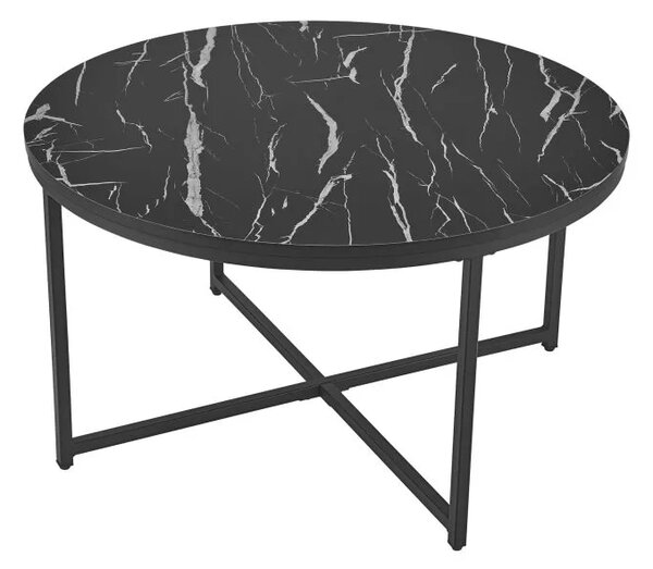 Stol za kavu 45x80cm mramor - crni mramor