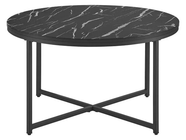 Stol za kavu 45x80cm mramor - crni mramor