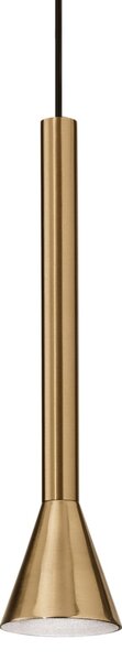 IDEAL LUX Ideal Lux Diesis LED viseća lampa u boji mesinga, Ø 6 cm, metal, Zlato / mjed, Dnevni boravak/blagovaonica, Metal