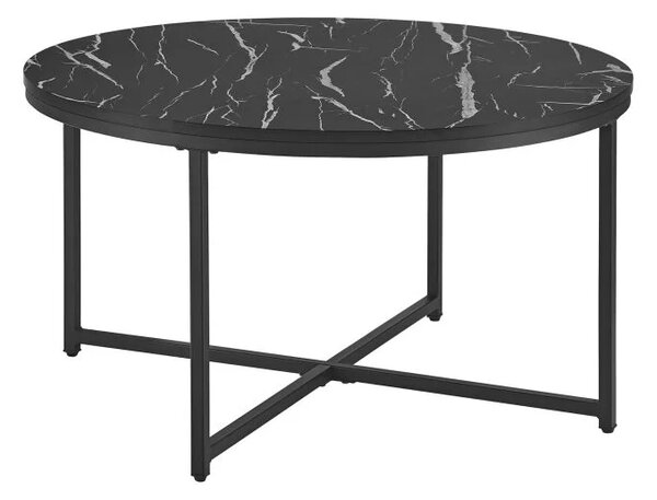 Stol za kavu 45x80cm mramor - crni mramor