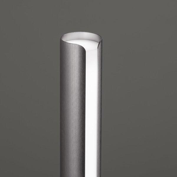 IDEAL LUX Ideal Lux Dorica LED stolna lampa, brončane boje, visina 25 cm, prigušiva, Bronca / stari mesing, Dnevni boravak/blagovaonica, Aluminij