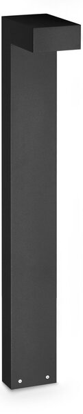 IDEAL LUX Ideal Lux Sirio LED svjetlo za stazu, crno, visina 80 cm, metal, Crno, Aluminij