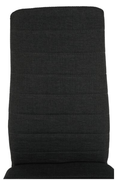 Blagovaonska stolica Collort nova (tamnosiva + crna)