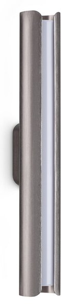 IDEAL LUX Ideal Lux Dorica brončana LED zidna svjetiljka, visina 30 cm, metal, Bronca / stari mesing, Dnevni boravak/blagovaonica, Aluminij