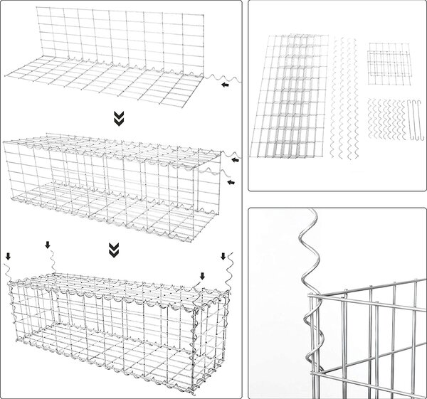 Gabion 100 x 30 x 30 cm