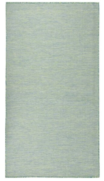 VidaXL Vanjski tepih ravnog tkanja 140 x 200 cm tirkizni