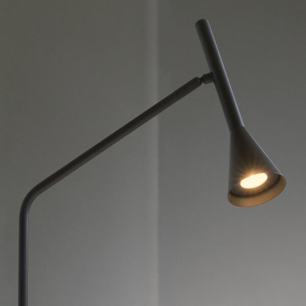 IDEAL LUX Ideal Lux Diesis LED stolna lampa, crna, visina 65 cm, s prigušivačem, prigušiva, Crno, Dnevni boravak/blagovaonica, Metal