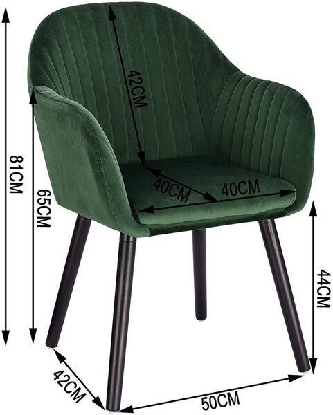 Set od 2 kuhinjske stolice stolica - Plava