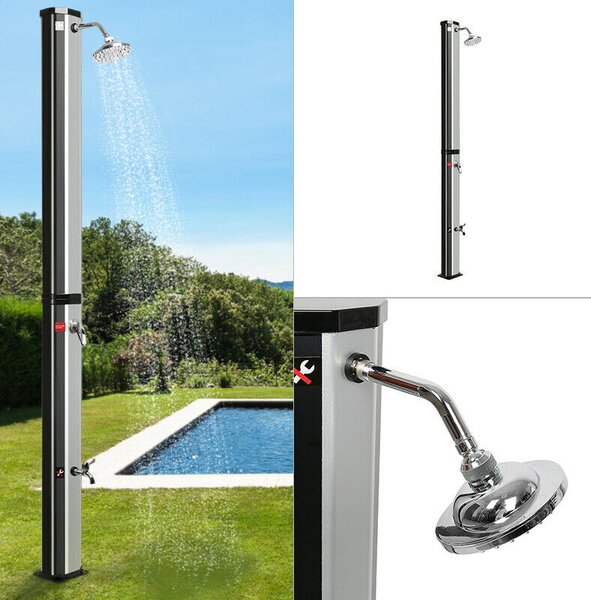 Vanjski solarni tuš 35L