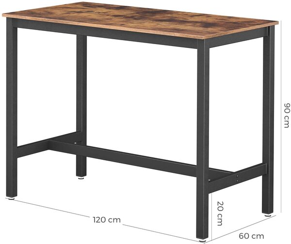 Barski stol 120x60x90 cm