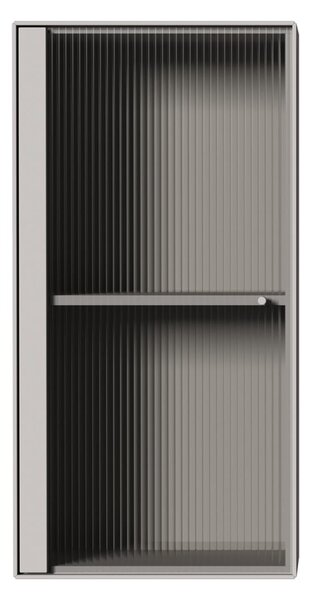 Svijetlo siva viseća vitrina 46x91 cm Edge by Hammel – Hammel Furniture