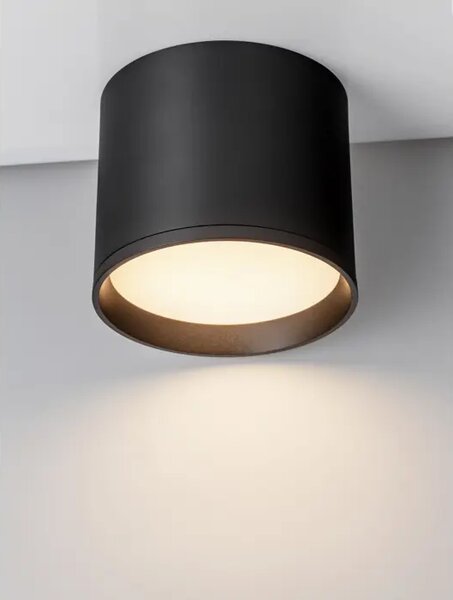 ZIAZA STROPNA LAMPA LED/3000K/10W/505Lm/CRNA NL9030730