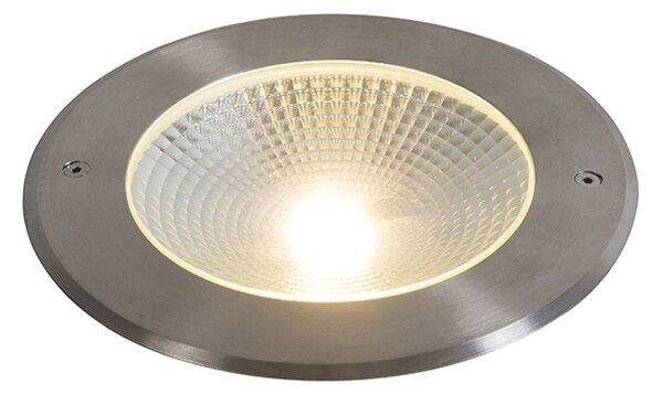 Moderna podna svjetiljka od čelika s LED 20W - Bridge
