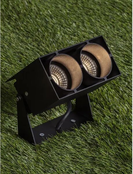 ANDER VANJSKA PODNA LED SVJETILJKA 10Watt 604Lm IP65 CCT 3000-4000-5000K CRNA NL9050702
