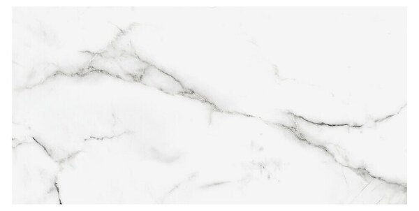 Porculanska pločica Calacatta Silk Marble (61 x 30,5 cm, Siva, Svilenkasti sjaj)