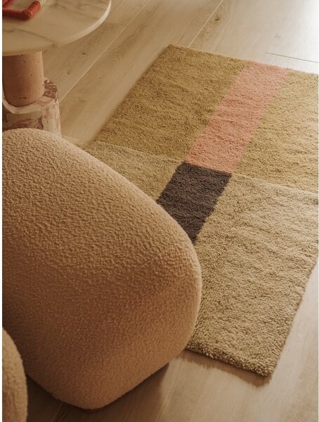 Ručno rađen vunen tepih 80x140 cm Chroma Dusty Pink – Lorena Canals