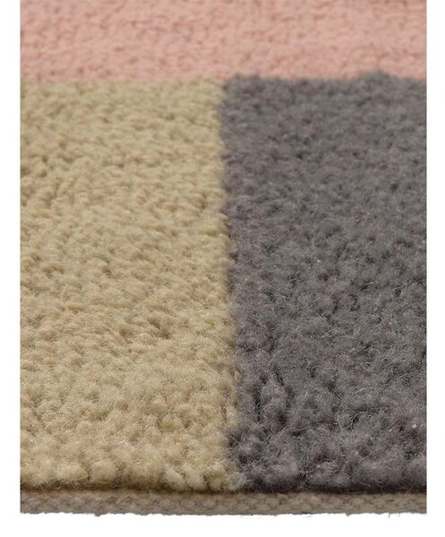 Ručno rađen vunen tepih 80x140 cm Chroma Dusty Pink – Lorena Canals