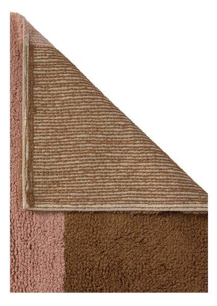 Ručno rađena vunena staza 80x230 cm Chroma Spiced Coral – Lorena Canals