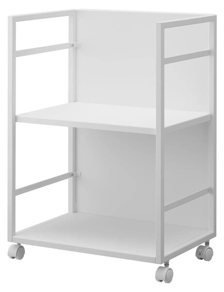 Bijeli metalni regal na kotačima 42x60 cm Tower – YAMAZAKI