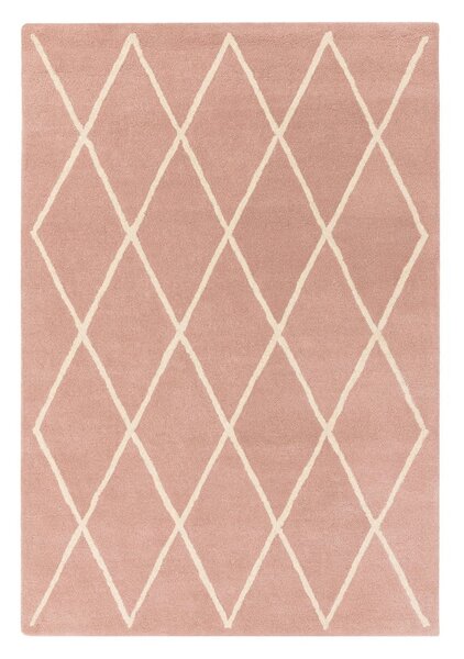 Ružičasti ručno rađen vunen tepih 160x230 cm Albany – Asiatic Carpets