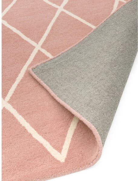 Ružičasti ručno rađen vuneni tepih 80x150 cm Albany – Asiatic Carpets