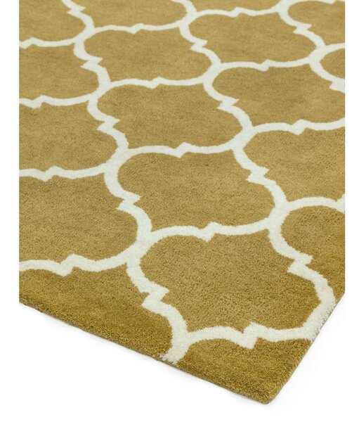 Oker žuti ručno rađen vuneni tepih 200x290 cm Albany – Asiatic Carpets