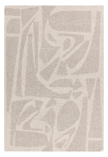 Krem ručno rađen vuneni tepih 120x170 cm Loxley – Asiatic Carpets