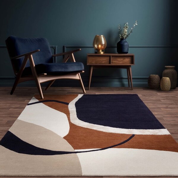 Ciglasti ručno rađen vuneni tepih 160x230 cm Matrix – Asiatic Carpets