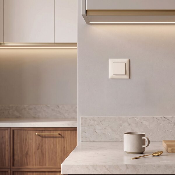 Jednostruki Prekidač OSTE JNH006-W BEIGE
