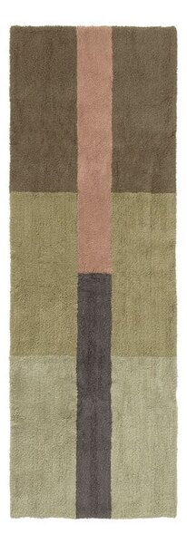 Ručno rađena vunena staza 80x230 cm Chroma Dusty Pink – Lorena Canals