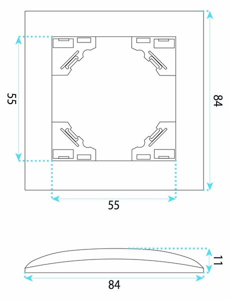 Jednostruka utičnica s uzemljenjem + 2x USB-A OSTE JNH003-G Grey