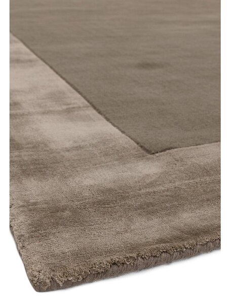 Smeđi ručno rađen tepih od mješavine vune 200x290 cm Ascot – Asiatic Carpets