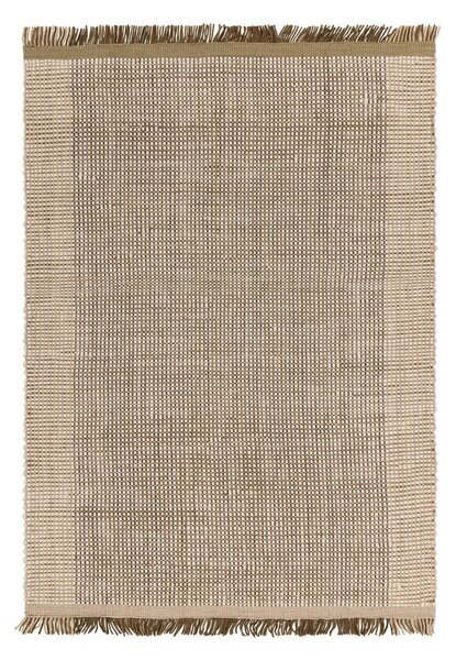 Svjetlo smeđi ručno rađen vunen tepih 120x170 cm Avalon – Asiatic Carpets