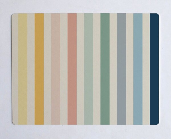 Podmetač za stol Wild Hug Stripes u boji, 55 x 35 cm