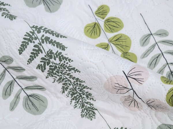 Prekrivač za krevet SCANDI NATURE, zeleni Dimenzije: 170 x 210 cm